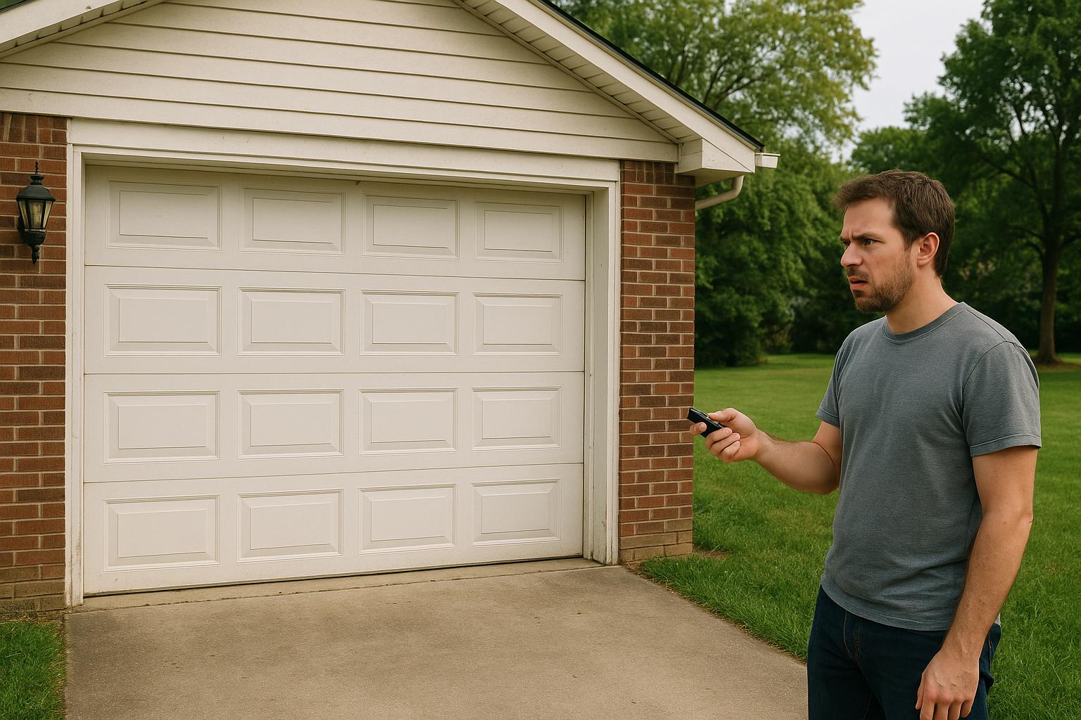 What to Do When Your Garage Door Won't Open or Close